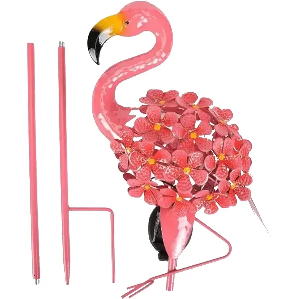 FLAMING KWIATOWY RĘCZNIE MALOWANY