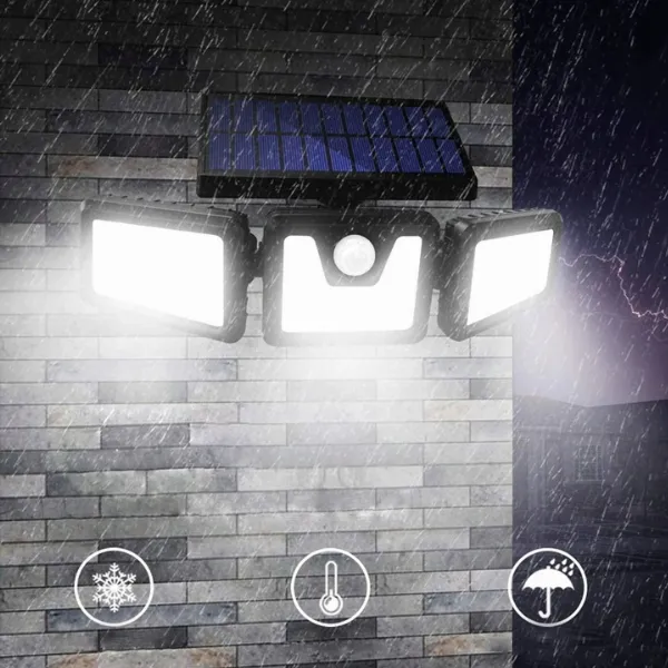 LAMPKA SOLARNA 180 STOPNI Z CZUJNIKIEM